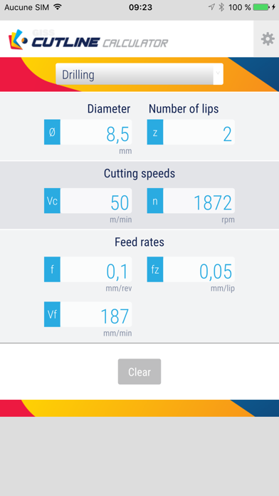 App screenshot