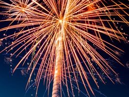 As far as we're concerned, there's only one way to celebrate: shooting something out of a tube that goes on to explode in the sky