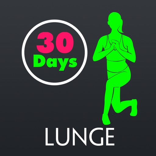 30 Day Lunge Fitness Challenges ~ Daily Workout iOS App