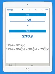 inches, feet, yards and miles converter ipad resimleri 4