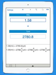 Inches, Feet, Yards and Miles Converter ipad bilder 3