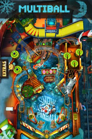 Snow Pinball: Santa's Christmas Factory! screenshot 2