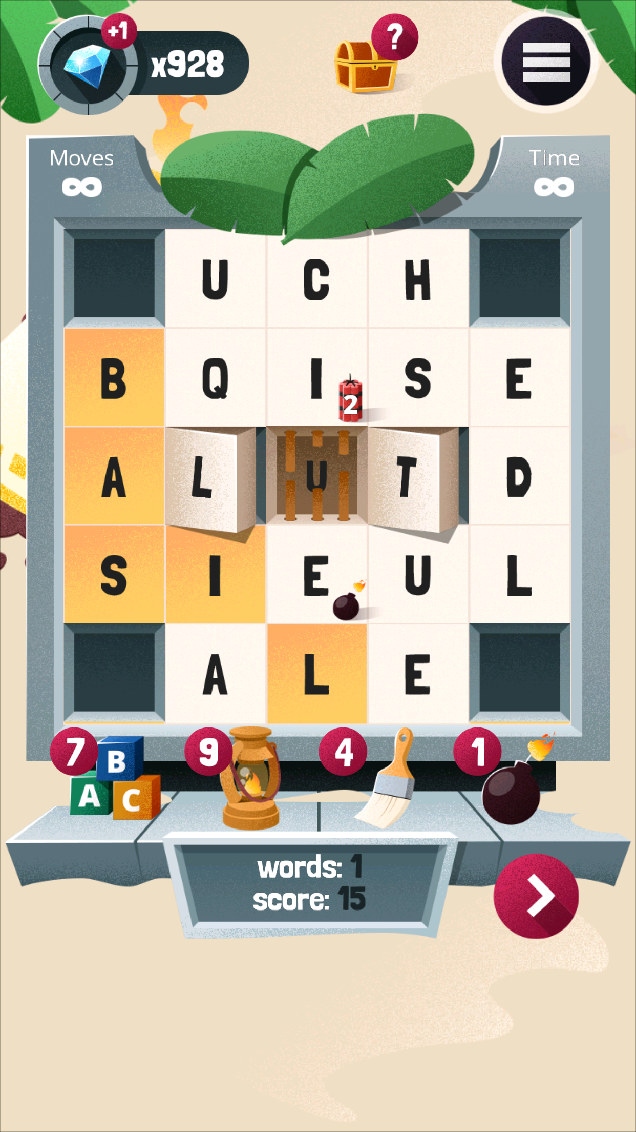 Word Crusher Quest screenshot 2