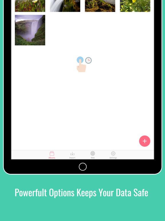 Conceal and Hide Confidential Private Pic & Video iPad screenshot
