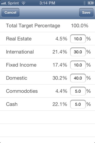 Portfolio Asset Tracker screenshot 3