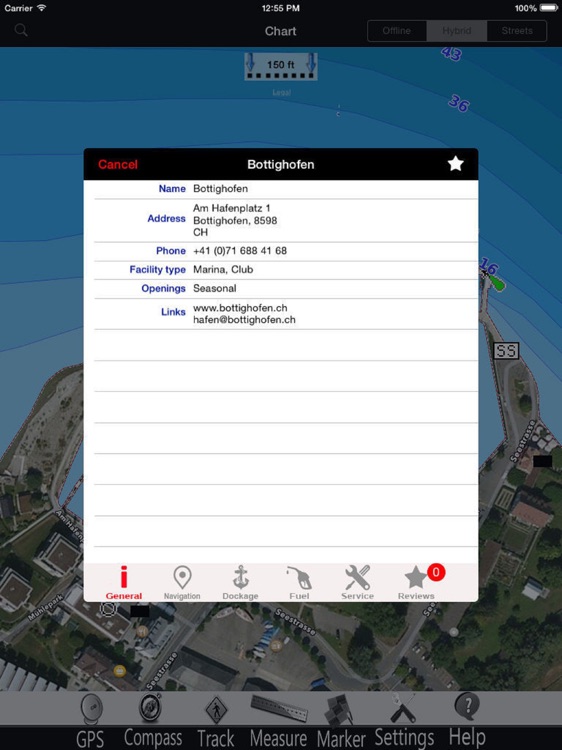 Ammer lake Nautical Charts Pro