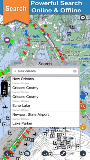 Mississippi offline nautical gps chart for boating(圖3)-速報App
