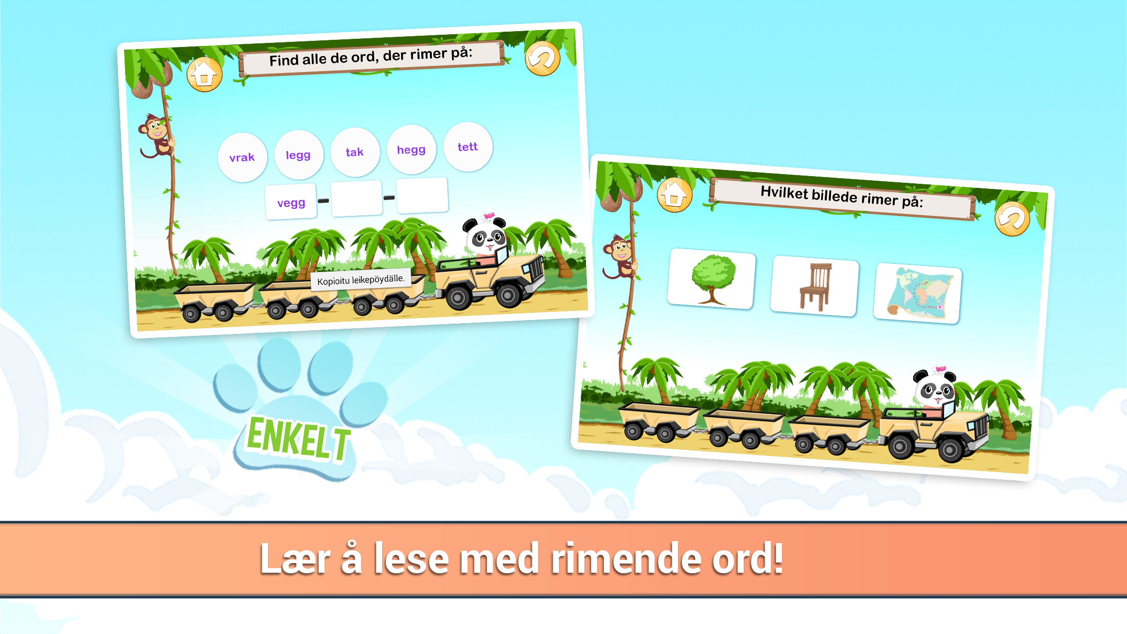 Lær å lese med Lola ENKELT