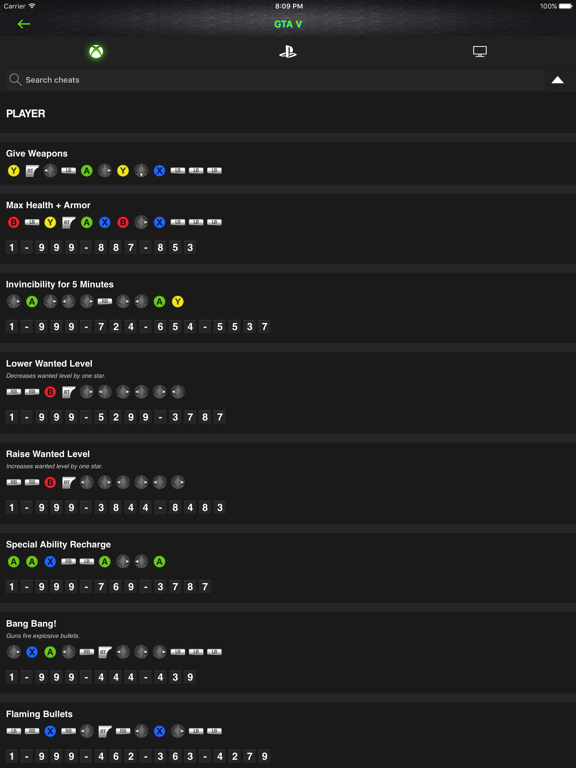 Screenshot #5 pour Cheats for GTA V - All Series Codes