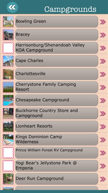 Virginia State Campgrounds & Hiking Trails