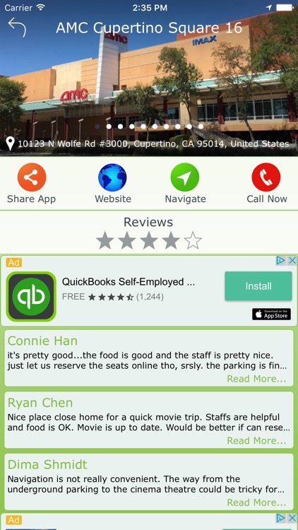 Movie Theater Finder : Nearest and Around Me screenshot-3