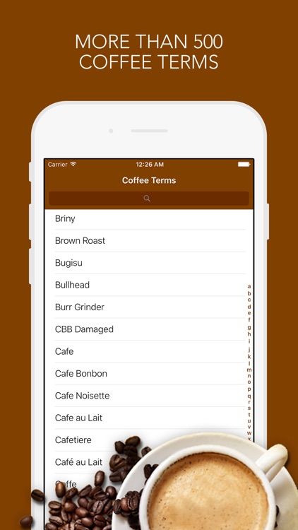 Coffee Terms