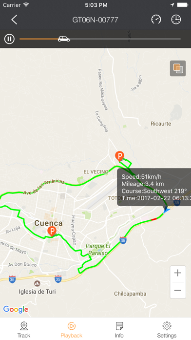 Screenshot #1 pour Smarttracker