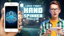 Game screenshot Laser fidget hand spinner apk