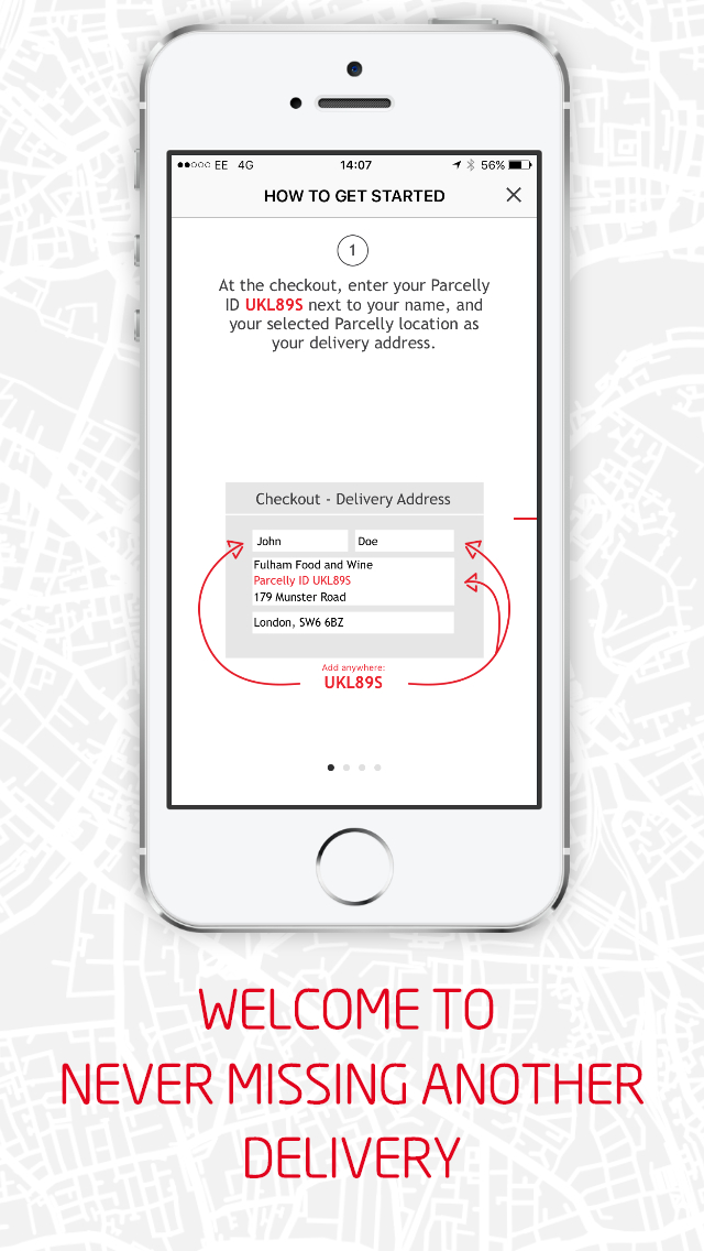 Parcelly - parcel control