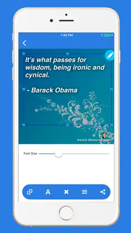 Game screenshot Barack Obama's Quotes hack