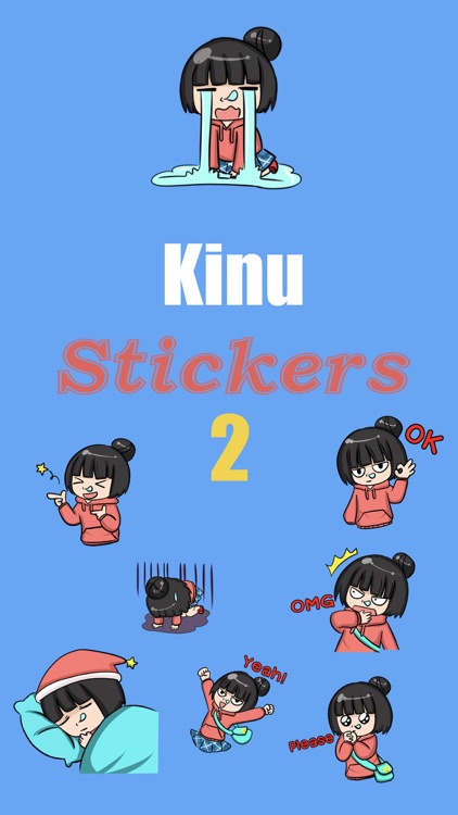 KinuStickers Pack 2