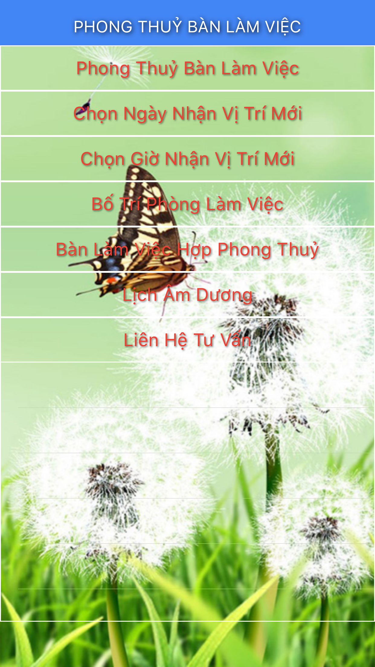 Phong thuỷ văn phòng
