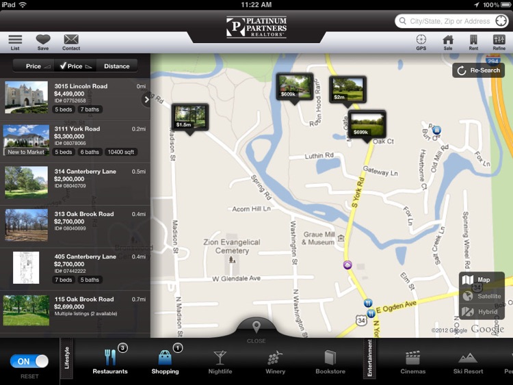 Platinum Partners Mobile for iPad