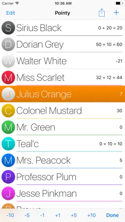 Pointy Scorekeeper screenshot 1
