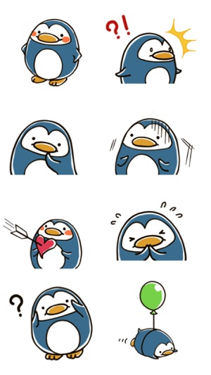 Penguin Emoji(圖2)-速報App