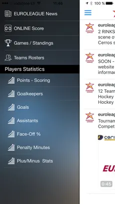 Captura 1 EUROLEAGUE iphone
