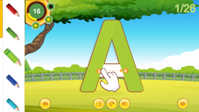 Abc Tracing: Endless Learning Alphabet Toddlers iPhone screenshot