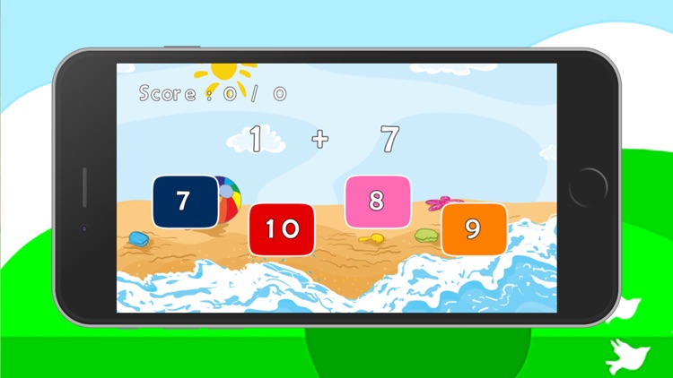 Addition sheets online math questions - 1st grade