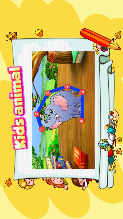 Kids animal with english puzzle games