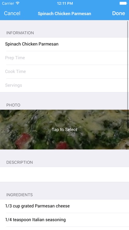 Chef's Hat: Recipe Saving screenshot-3