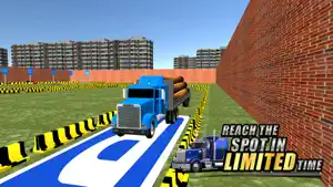 Truck Parking School & Driving Test Simulator screenshot #4 for iPhone