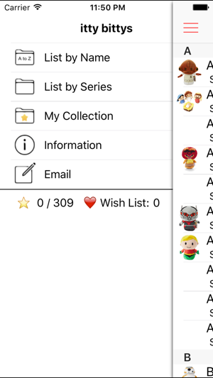 Collectors List - for Itty Bitty's(圖1)-速報App