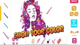 Game screenshot Adult Coloring Beautiful Girl For Stress Relieved mod apk