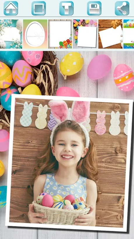 Happy Easter - Photo Frames