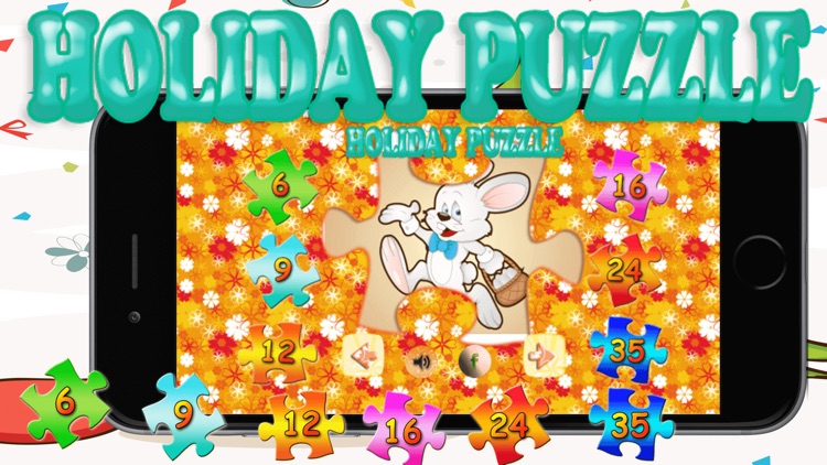 Cartoon Holiday Jigsaw Collection Learning For Kid screenshot-3