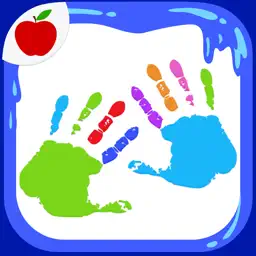 Kids Finger Painting Art Game: Coloring for Kids app icon