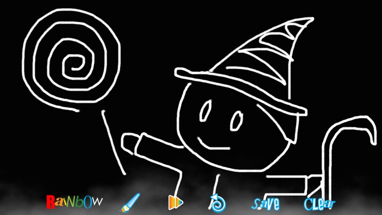 RainbowDoodle - Animated rainbow glow effect screenshot-3