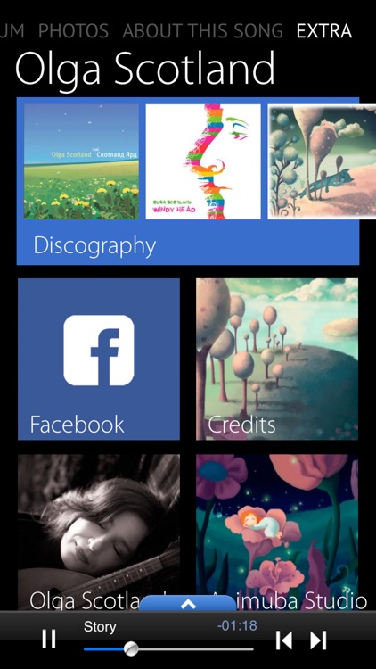 Olga Scotland - Colored Bird Knocks On The Window screenshot-4