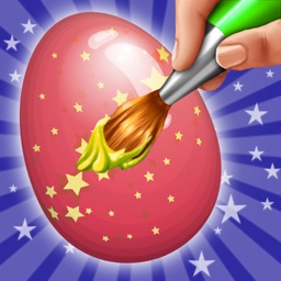Easter Eggs Coloring Book! Draw, Color & Paint