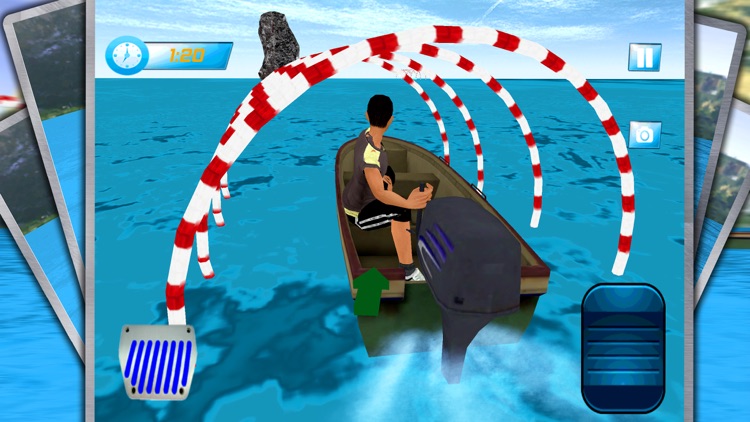 Motor Boat Simulator – Speedboat Parking & Racing screenshot-3