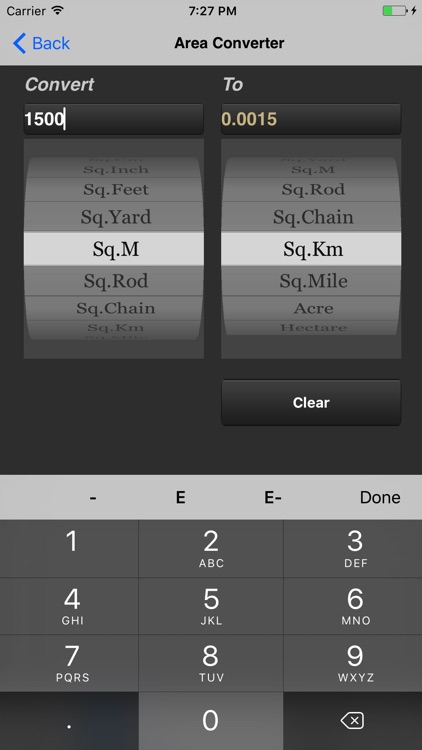 Units Converters.