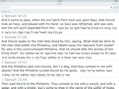 Hebrew Greek English Bible (Leningrad Codex - KJV) iPad image 4