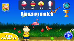 Amazing Match(LITE): Word Learning Game for Kids screenshot
