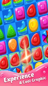 Cookie Blast Legend Delicious Gummy Match 3 Game screenshot #1 for iPhone