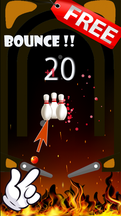 Pinball machine tilt bowling design for kids screenshot 2 of 3