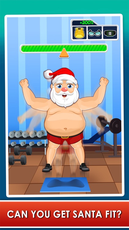 Santa Gets Fit for Christmas - Running Fat Games
