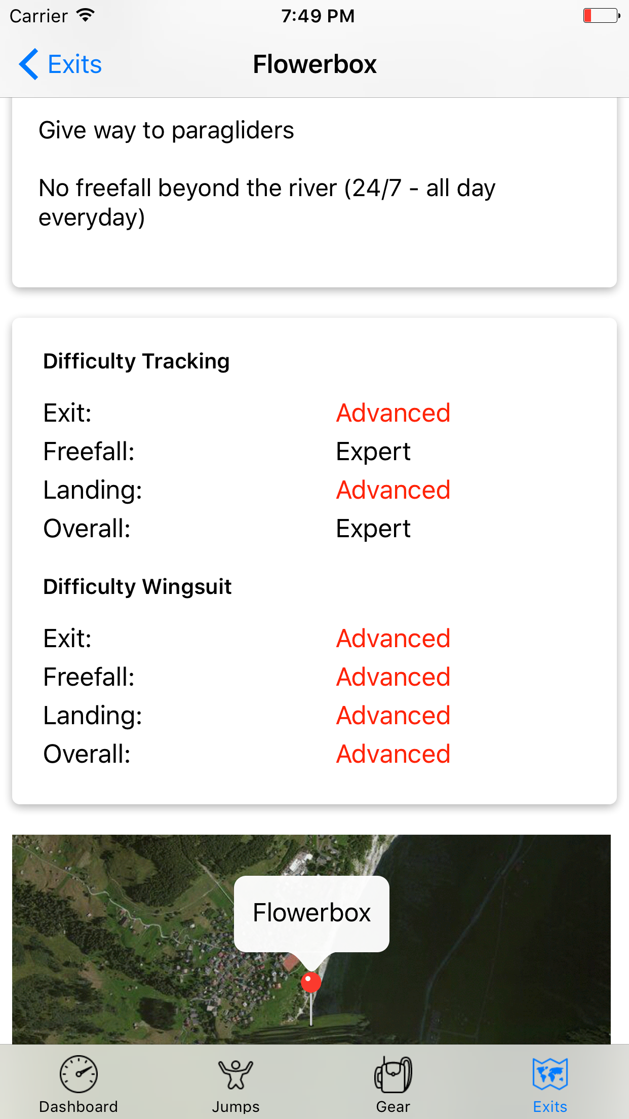 Subterminal - Skydive & BASE Logbook screenshot 5