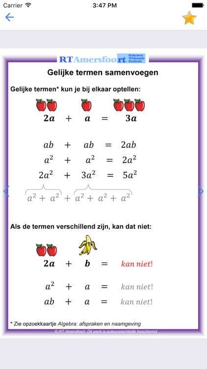 Opzoekboekje wiskunde