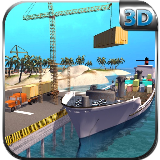 Manual Crane Cargo Ship & Transport Simulator icon