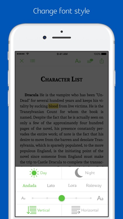 Dracula - notes, sync transcript screenshot-3